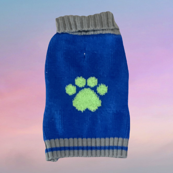 Paw Print Doggy Sweater - Picture 2 of 4